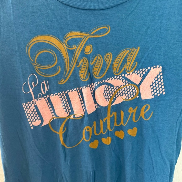 Vintage Y2K 90’s Juicy Couture long t-shirt SMALL - Picture 2 of 6